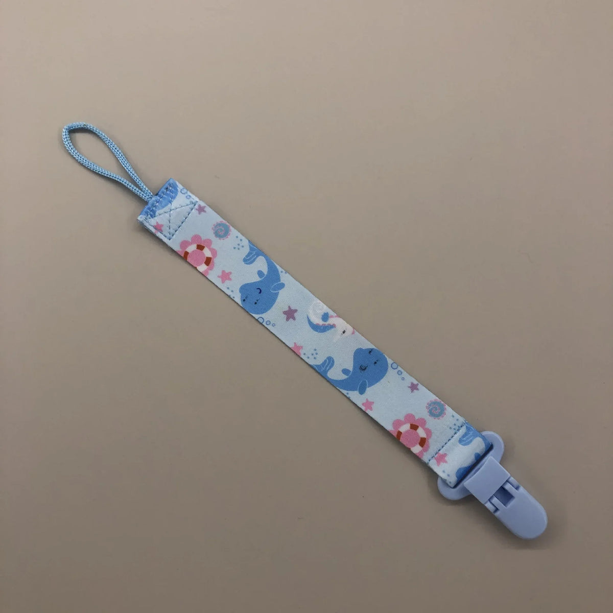 Cartoon Fixed Button Baby Pacifier Clip Chain Ribbon Dummy Soother Holder Chain Anti-drop Buckle Strap for Pacifier Baby Feeding