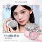 Flower Knows Strawberry Rococo Embossed Blush Fine Powder Makeup Smooth Long Lasting Blusher Waterproof Blush Maquiagem