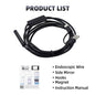 360 Articulating Borescope 1080P 6.0mm 4.3inch LCD Monitor Industrial Inspection Camera With 2 Way Articulation For Automotive