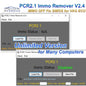Unlimited PCR2.1 Immo Remover V2.4 PCR 2.1 IMMO OFF Fix SIMOS No Checksum Correction Algorithm SOFTWARE Support Many Computers