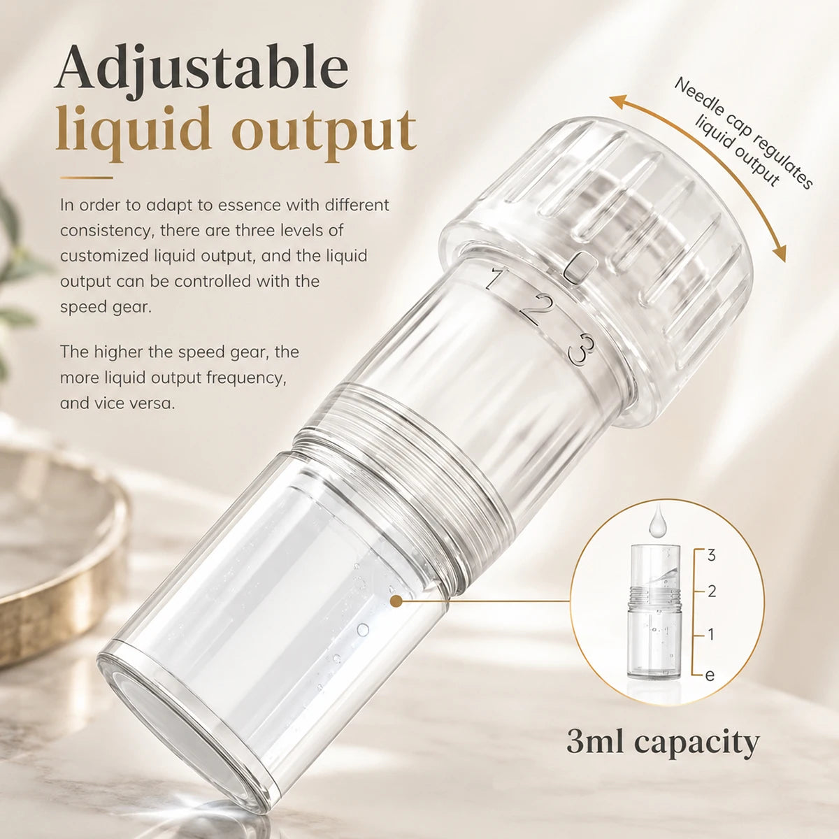 Newly ELON-YC-H6 Microneedling pen 2-in-1 beauty equipment with 10 cartridges Needle length 0.25mm