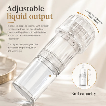 Newly ELON-YC-H6 Microneedling pen 2-in-1 beauty equipment with 10 cartridges Needle length 0.25mm