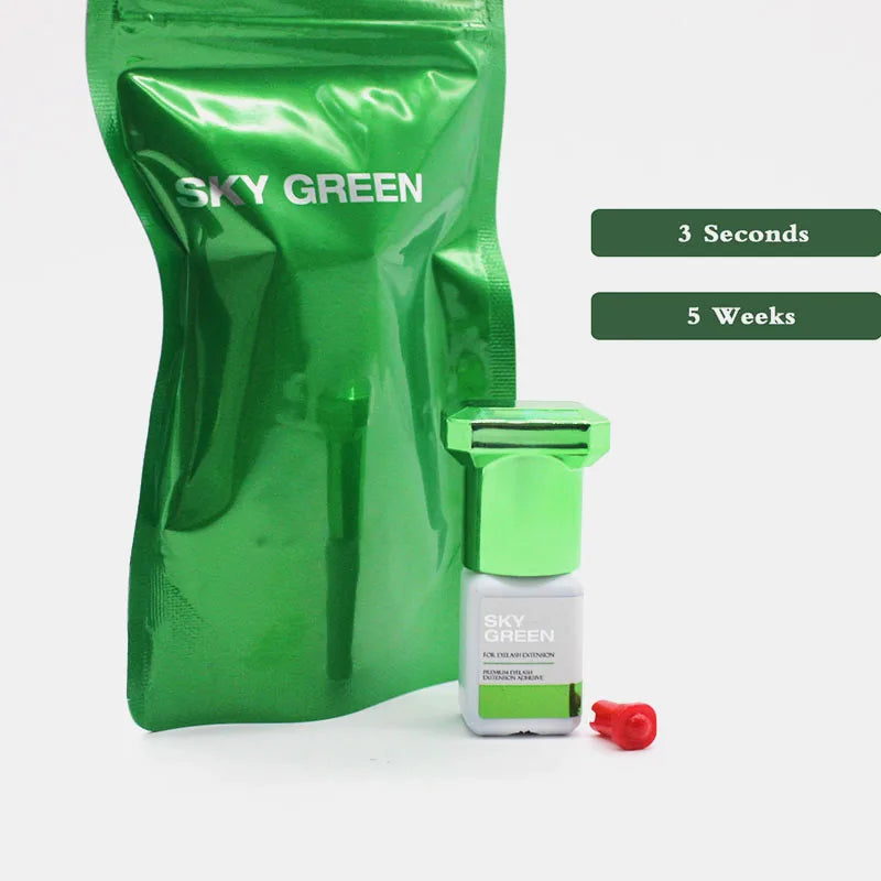 SKY ROSE/RED/GREEN/GOLD Glue 5ml Fake Eyelashes Makeup Tools With Sealed Bag Adhesive Non-irritating women's Necessaries