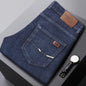 Wthinlee 8 Models Spring Autumn Business Jeans Men Casual Straight Stretch Fashion Classic Work Denim Trousers Brand Clothing