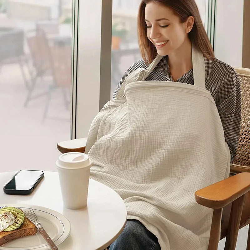 New Color Breathable Breastfeeding Cover Baby Feeding Nursing Covers Adjustable Nursing Apron Outdoor Privacy Mother Cover
