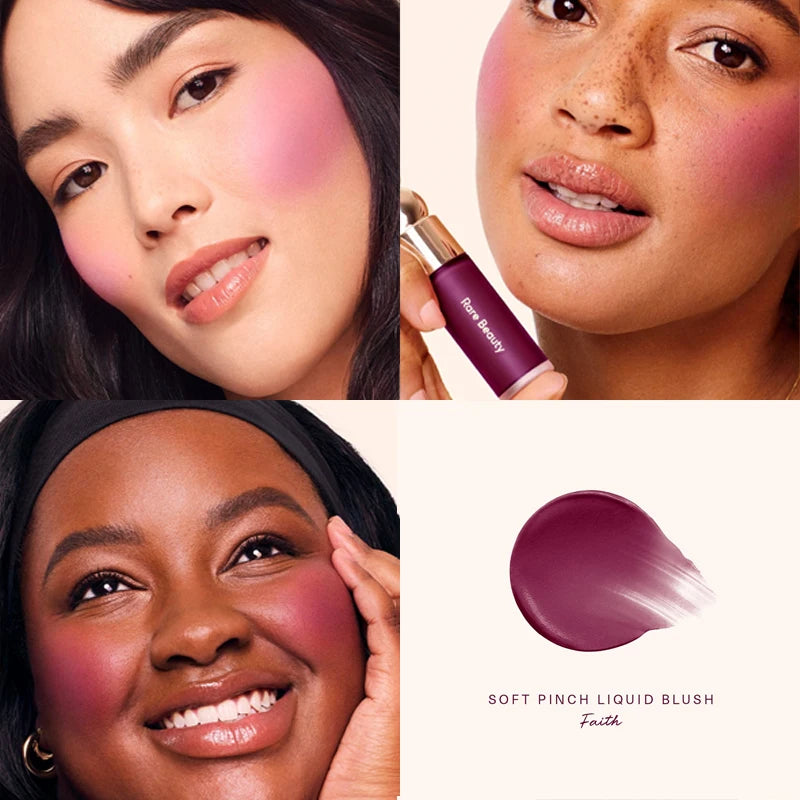 Popular Cosmetics Brand Rare Beauty Silky Skin Liquid Blusher Long-lasting Stay-put Contour Natural Highlight Original Makeup