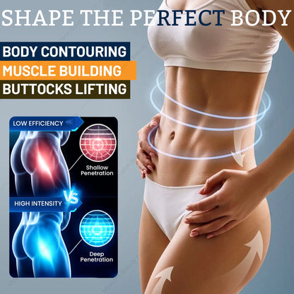 MYOslim HI-EMT Electromagnetic Muscle Stimulation System 6500W EMS 15T Body Shaping Machine for Beauty Salon Fitness Center Use