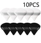 10PCS Triangle Finger Makeup Puff Soft Sponge Blender Wet Dry Powder Puff Reusable Portable Daily Face Cosmetic Beauty Tools