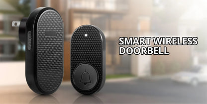 M558 Wireless Smart Doorbell Welcome Home Security Alarm Door Bell with 33 Songs 4 Levels Adjustable Volume Easy Installation