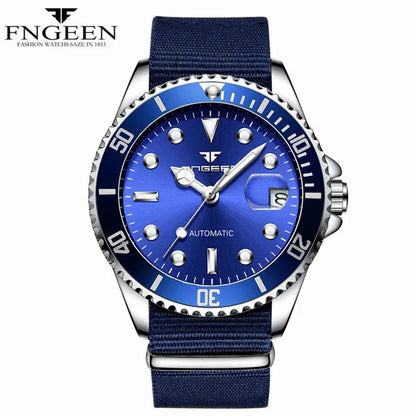 FNGEEN 9001 Luxury Brand Men's Watch Steel Tourbillon Frame Mechanical Watch Luminous Automatic Date Diamond Watch 2026