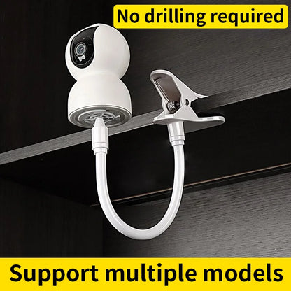 Video monitoring clip - No drilling required. Can be attached freely. Supports multiple models. Compatible with Xiaomi, TP-LINK,