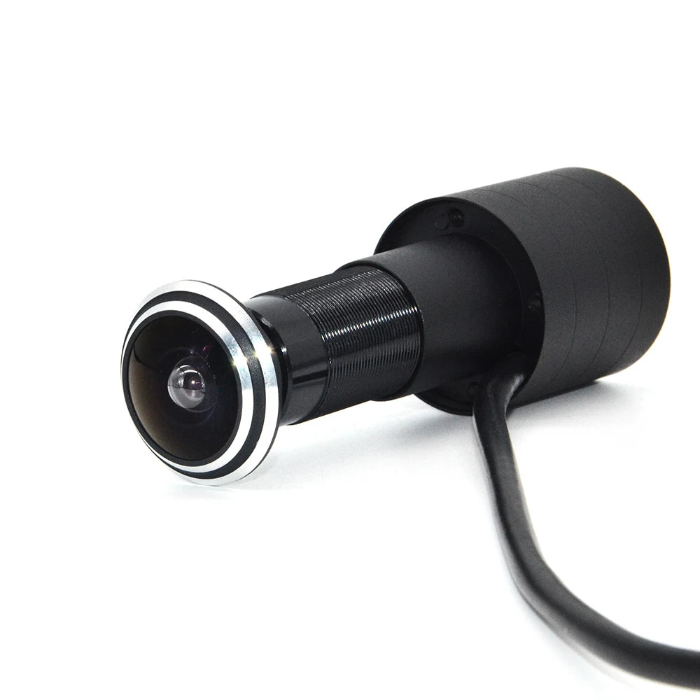 5MP Door Cat Eye IP POE Camera Mini Peephole Motion Detection Video-eye Viewer Wireless Intercom Home Security CCTV Door Cam