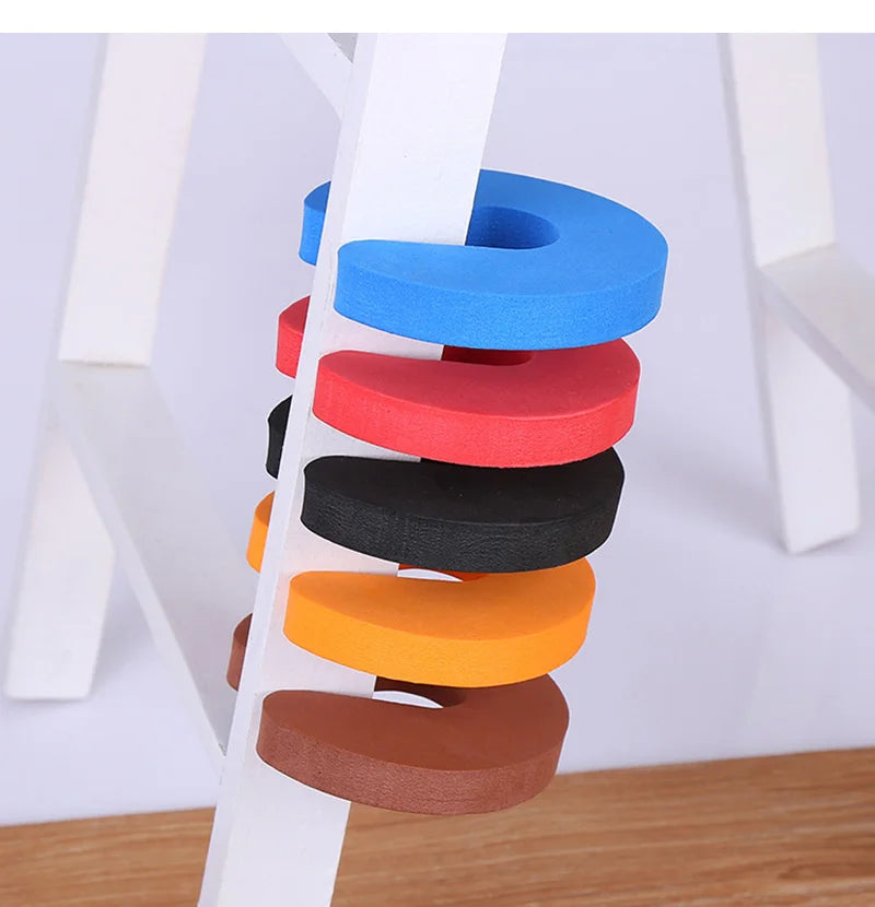 Door Stoppers Kids Children Protection EVA C Shape Door Stopper Baby Safety Protect Door Stop Jammer Soft Foam Door Clip