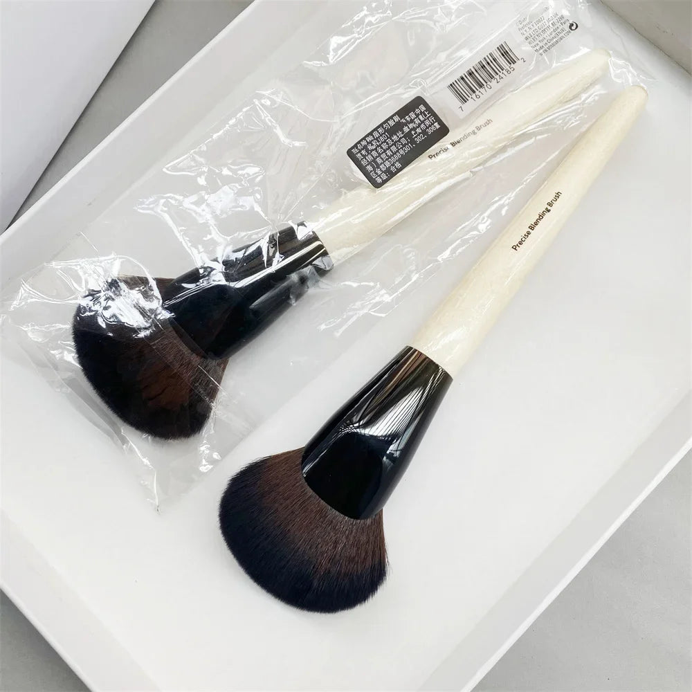 Original Precise Fan Blending Brush Dense Fan Shaped Highlighting Contouring Powder Blush Beauty Cosmetics Tool
