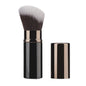 1pc Retractable Brush Makeup Brush Powder Blusher Powder Brush Mini Multi-function Portable With Aluminum Handle