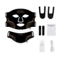 Silicone LED Face Neck Mask 7 Colors Red Light Infrared Photon Therapy Mask Flexible Wireless LED Beauty Mask for Skin Repair Rejuvenation Home Skin care