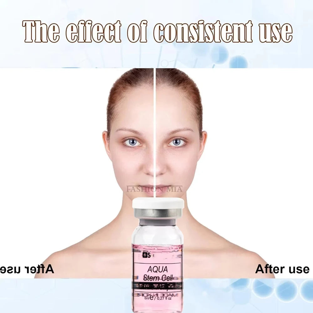 Korea 8ml Face BB Cream Aqua Skin Booster Serum Kit Whitening Rejuvenation Moisturizing Firming Beauty Skin Care