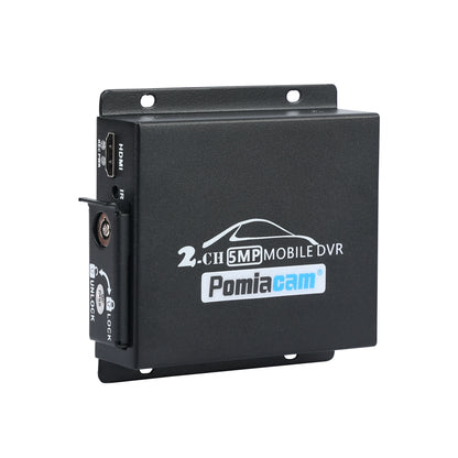8MP AHD TVI DVR 2ch DVR Car Truck Vehicle Video Record Mobile DVR HDMI Output 2CH MINI CVBS with Remote Control