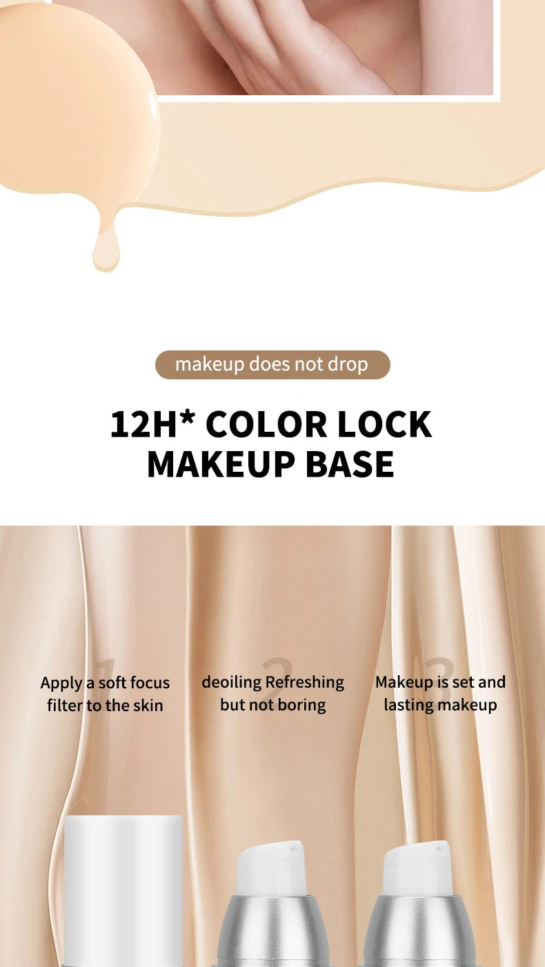 O‘CHEAL 50PA+++ Liquid Foundation Cream Lasting Coverage Makeup Concealer Moisturizing Bright Skin Tone Hydrating Beauty Cream