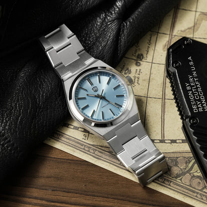 Watchdives Quartz Watches VH31 Sweep Movement New Sapphire Luxury Watch 37mm BGW9 Luminous 100m Waterproof Mens Watch