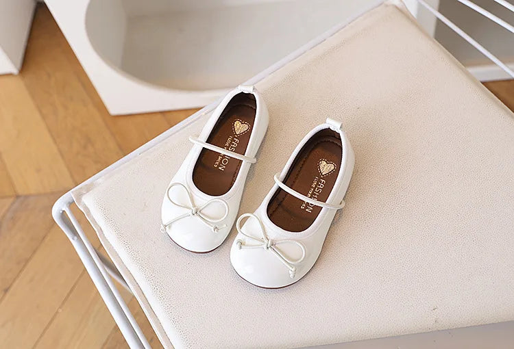 Children Flats Girls Shoes Spring Autumn Children Oxfords For Girl School Toddler Soft PU Leather Shoes Silver, Gold, Black