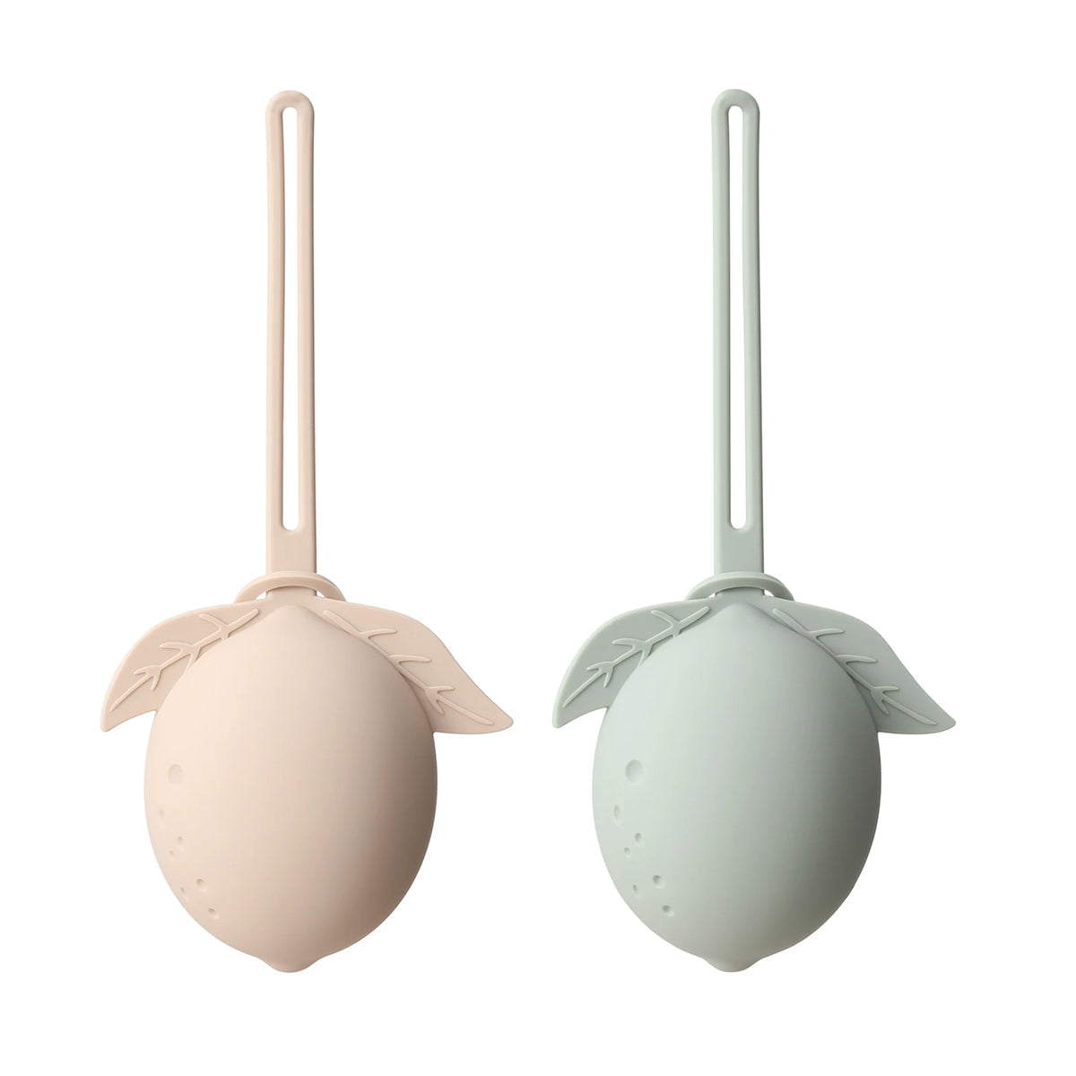 2pcs Baby Silicone Pacifier Storage Case, One-Piece Design Lemon Pacifier Container, Silicone Portable Pacifier Cover Pouch Box