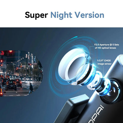 DDPAI Dash Cam Mini Pro 1296P HD Vehicle Drive Auto Video DVR Android Wifi Smart Connect Car Camera Recorder