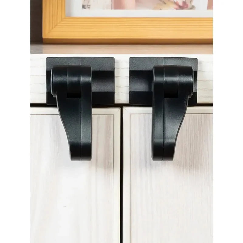 Baby Cabinet Lock for Container Anti-closing Door Blocks Drawers Children Closet Closure Security Rails Stops Plush Handle Hole