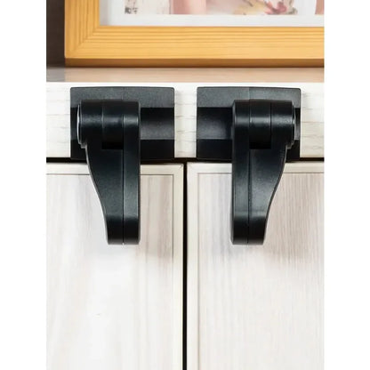 Baby Cabinet Lock for Container Anti-closing Door Blocks Drawers Children Closet Closure Security Rails Stops Plush Handle Hole