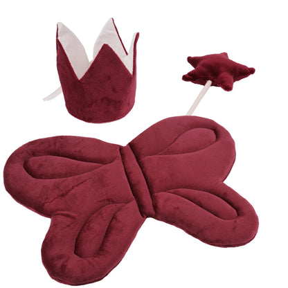 Butterfly Wings Angel Fairy Costume Newborn Baby Photography Props Soft Girl Photo Shoot Accessories
