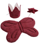 Butterfly Wings Angel Fairy Costume Newborn Baby Photography Props Soft Girl Photo Shoot Accessories