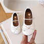 Children Flats Girls Shoes Spring Autumn Children Oxfords For Girl School Toddler Soft PU Leather Shoes Silver, Gold, Black