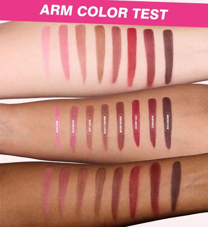 Velvet Brown Lip Liner Pencil Nude Matte Waterproof Non-stick Cup Cherry Red Lip Liner Lip Contour Pen Lipstick Makeup For Woman
