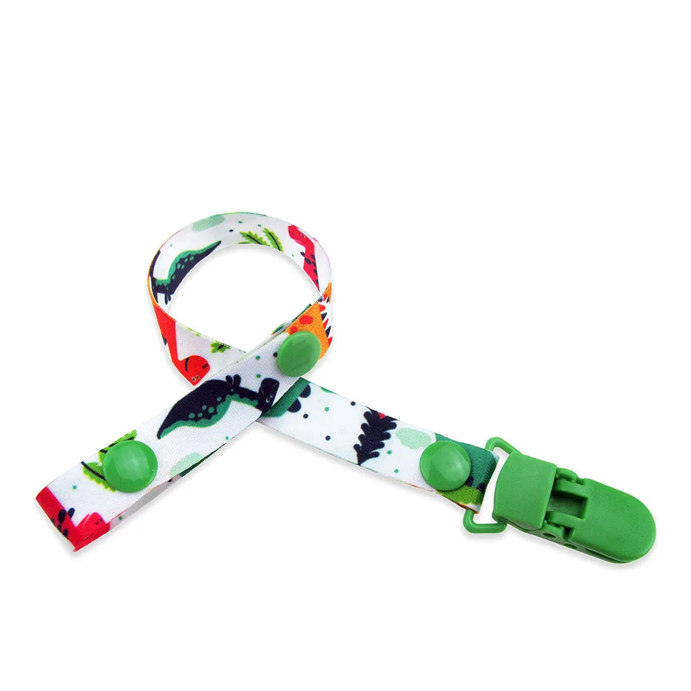Adjust Baby Pacifier Clip Chain Ribbon Dummy Holder Chupetas Soother Pacifier Clips Leash Strap Nipple Holder for Infant Feeding