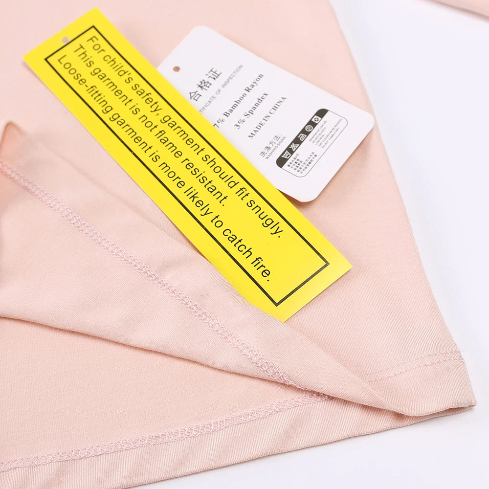 2026 Kids Pajamas Sets Bamboo Fiber Clothes Hight Elasticity Breathable Sleepwear Set For 1-7T Boy Girl Loungewear Suit