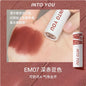 INTO YOU Lip Mud Heroine Matte Velvet Lip and Cheek Dual-use Lip Mud Soft Fog Smooth Blush INTOYOU Lip Lipstick Makeup