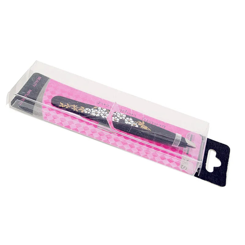 Professional Eyebrow tweezers Hair Beauty Slanted Stainless Steel Tweezer Tool