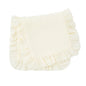 Soft Muslin Cotton Gauze Shoulder Rag Baby Burping Pad Ruffle Newborn Baby Burp Cloths