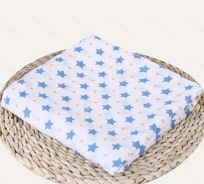 Newborn soft 100% muslin cotton swaddlle blanket infant baby wrap bath towel cover blanket 120x110cm