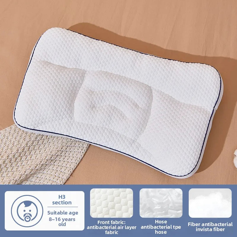 1-16 Years Kids Pillow Neck Protection Children's Partition Pillows Baby Bedding Kindergarten All Seasons Kids Sleeping Pillow