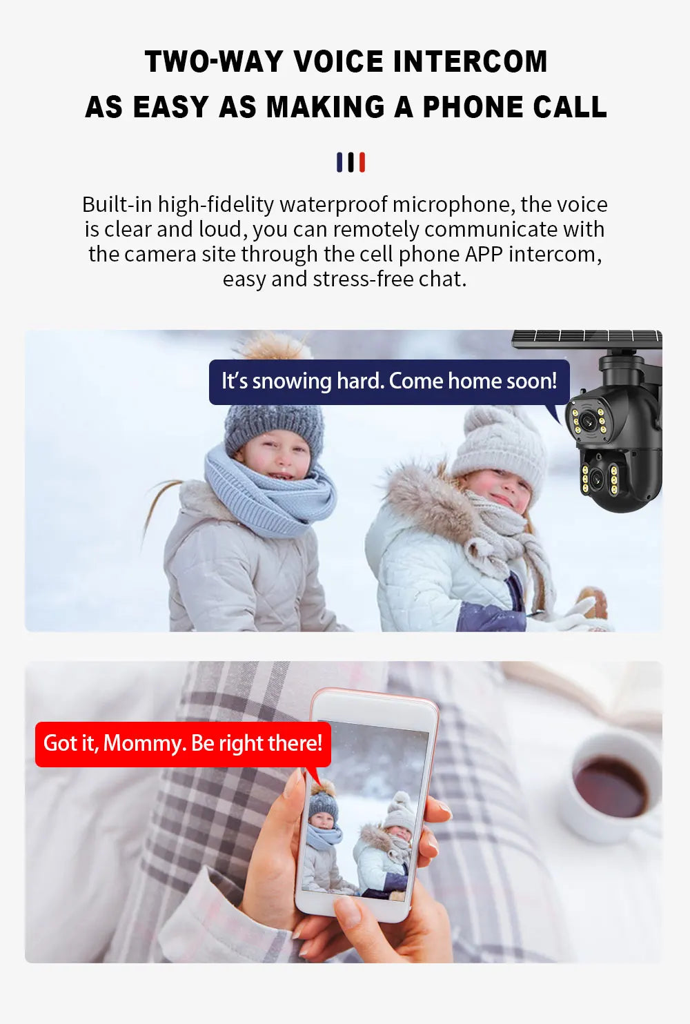 Neye P18 Solar Powered 4G SIM Card Camera 4K 8MP Outdoor Dual Lens PTZ Camera PIR Human Detection Ultra Long Battery Life