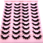 16 Pairs 3D Mink Lashes Natural False Eyelashes Dramatic Volume Fake Lashes Makeup Eyelash Extension Silk Eyelashes