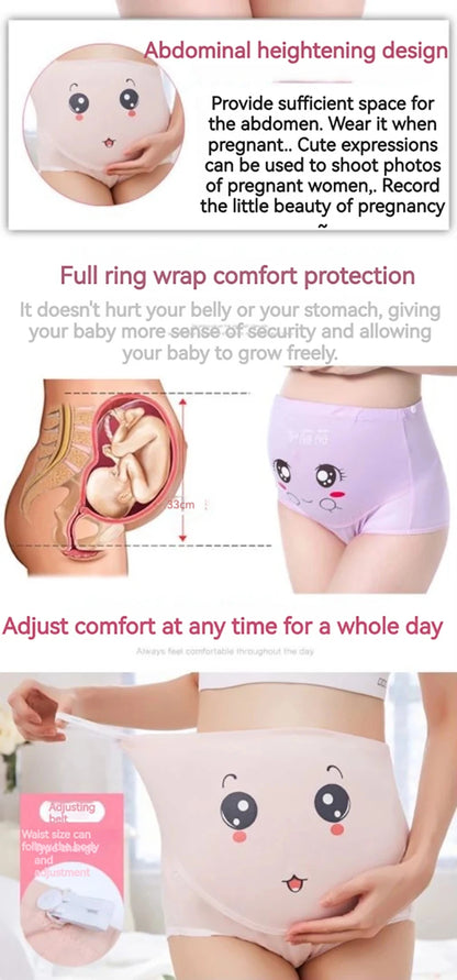 Cotton Panties For Pregnant Maternity Underwear Panty Clothes for Pregnant Women Pregnancy Brief High Waist Maternity Intimates
