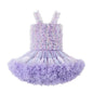 Girls Tutu Dress for Girls Baby Ball Gown Princess Party Vestido Casual Ruffled Bubble Photography Dresses Children Clothes L017