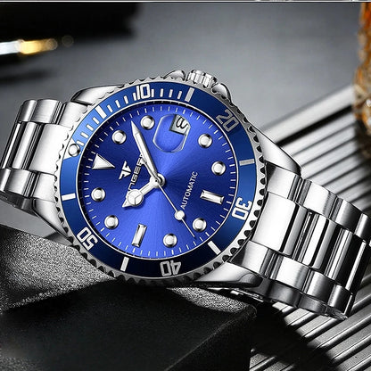 FNGEEN 9001 Luxury Brand Men's Watch Steel Tourbillon Frame Mechanical Watch Luminous Automatic Date Diamond Watch 2026