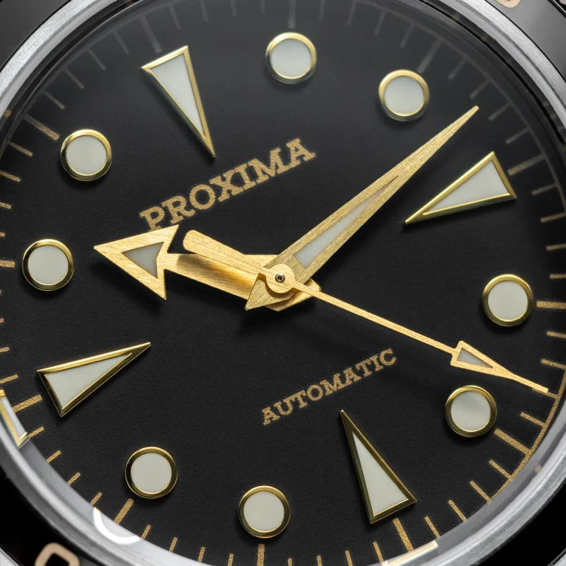 Proxima 39mm Men Luxury Watch Miyota 9015 Automatic Mechanical Watches Bgw9 Luminova Ceramic Waterproof 100m PX1748