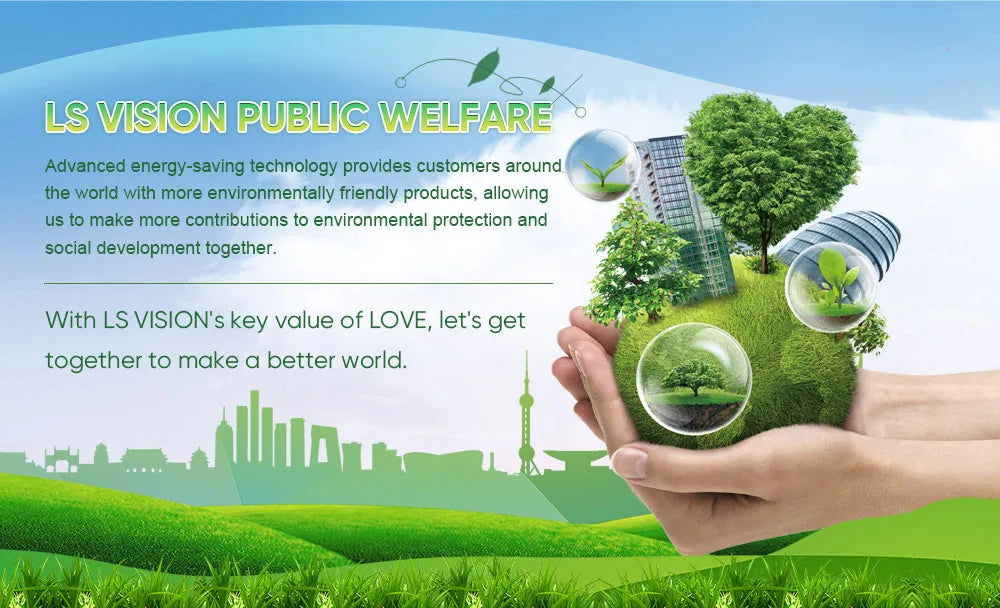 LS VISION Wireless WiFi Solar Camera Three Lens Three Screen 4G Sim Card Solar Cam Human Detection Outdoor Solar Surveillance