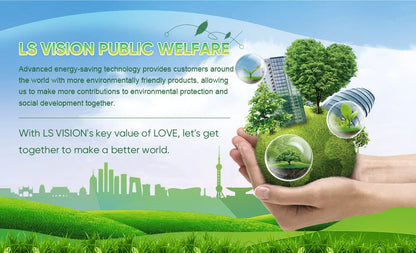 LS VISION Wireless WiFi Solar Camera Three Lens Three Screen 4G Sim Card Solar Cam Human Detection Outdoor Solar Surveillance