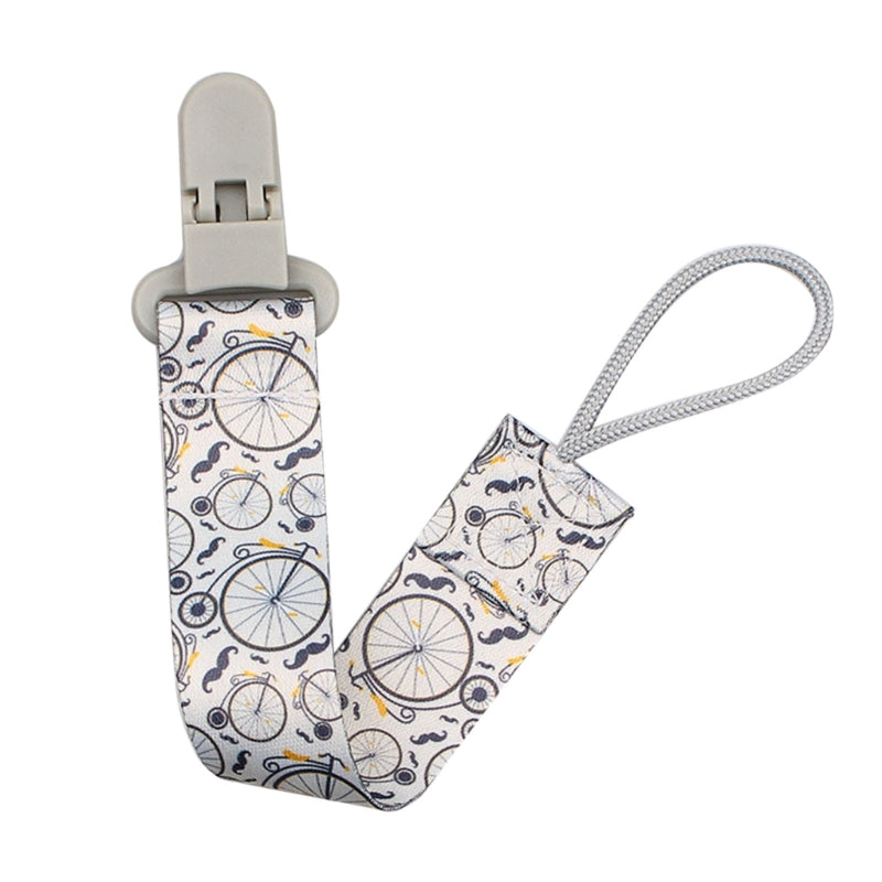 Baby Pacifier Clip Cartoon Pattern Pacifier Strap with Fun& Attractive Design