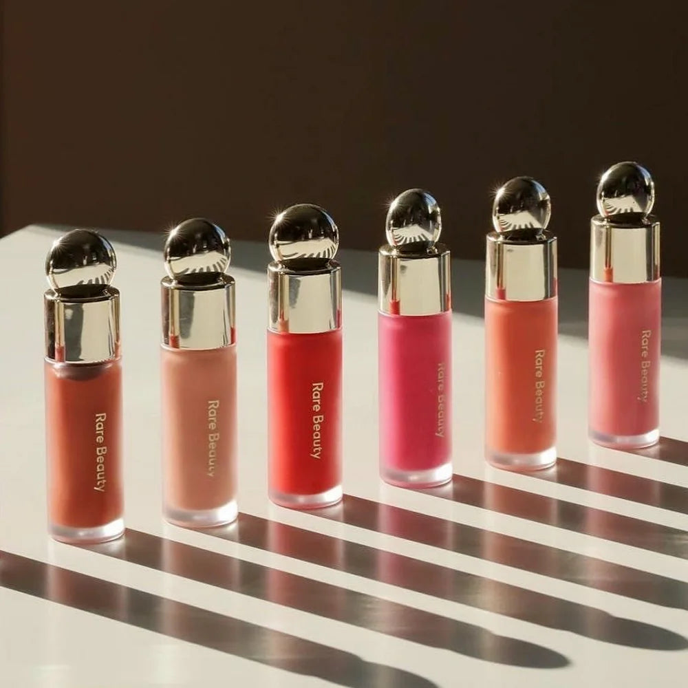 Rare Beauty Soft Pinch Liquid Blush Airy Lightweight Buildable Color Matte Dewy Finish Second Skin Soft Focus All Day Makeup